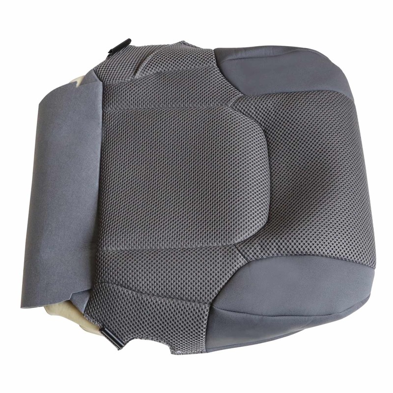 ATUOTPO Front Left Driver Bottom Cloth Seat Cover Gray Compatible
