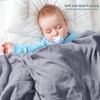 Muslin Swaddle Blankets for Newborn, 2 Pack Breathable Soft Receiving