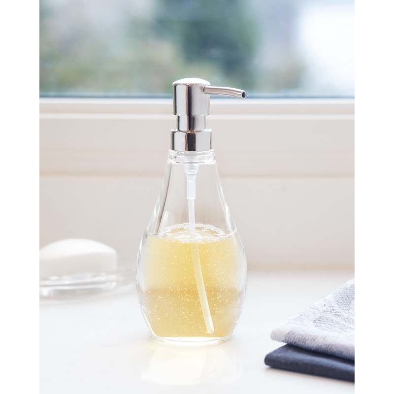 Umbra Droplet Soap Pump, Clear