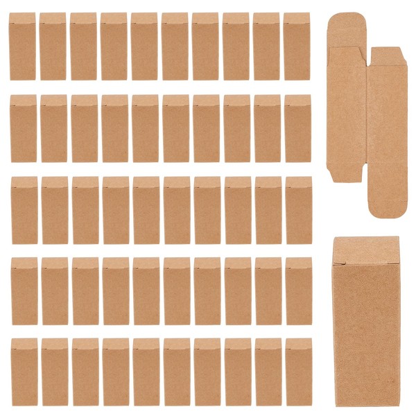 NICENEEDED 50 Pcs Lip Balm Containers Packaging Boxes, 2.75 x