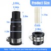 Dreyoo 1 Set Dishwasher Drain Hose Adapter Compatible with Insinkerator