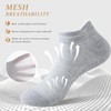 4 Pairs Grip Socks for Yoga, Non Slip Sticky Socks