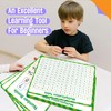 8 Packs Number Bond Whiteboards,Double Sided Dry Erase 1-12 Multiplication