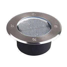 Shop-Always KSSL300 Recessed Solar LED Spotlight, Waterproof, Garden Light, Entryway, Outdoor Lighting, Solar Charging, Boardwalk, Buried Type, Exterior Garden, Night, Automatic Lighting, Orange