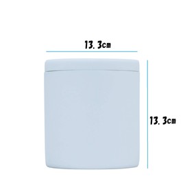 Omoidoido Remedy [Reduces Mold Formation] Diatomaceous Earth Urn, Natural Material Gentle on Bones, Moisturizing and Deodorizing, Reverts to Soil, Blue, 4 Size