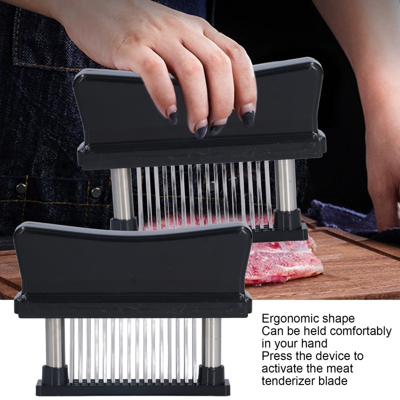 Meat Tenderizer Food Grade 48 Stainless Steel Needles Meat Cutter