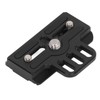 Camera Quick Release Base Plate with 1/4in 3/8in Threads for