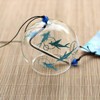 Wind Chime, Glass, Wind Chime, Summer Tradition, Blue Goldfish, Cute,