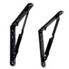Tanner Folding Metal Shelf Brackets, Set of 2