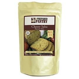 The Prepared Pantry Cheesy Salsa Bread Mix; Single Pack; For Bread Machine or Oven