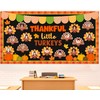 Thanksgiving Turkey Bulletin Board Thankful Little Turkeys Classroom Decoration DIY