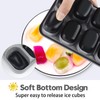 Ice Cube Tray 4 Pack, Easy-Release & Flexible 56 pcs