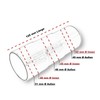Reducer Stepped Pipe Stainless Steel Exhaust Adapter Taper (Diameter 42/45/48