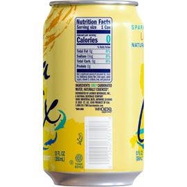 LaCroix Sparkling Water, Lemon, 12 Fl Oz, 8 Pack; Fresh New, Free Shipping