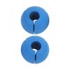 1 Pair of Barbell Dumbbell Curved Bar Grip Round Spherical
