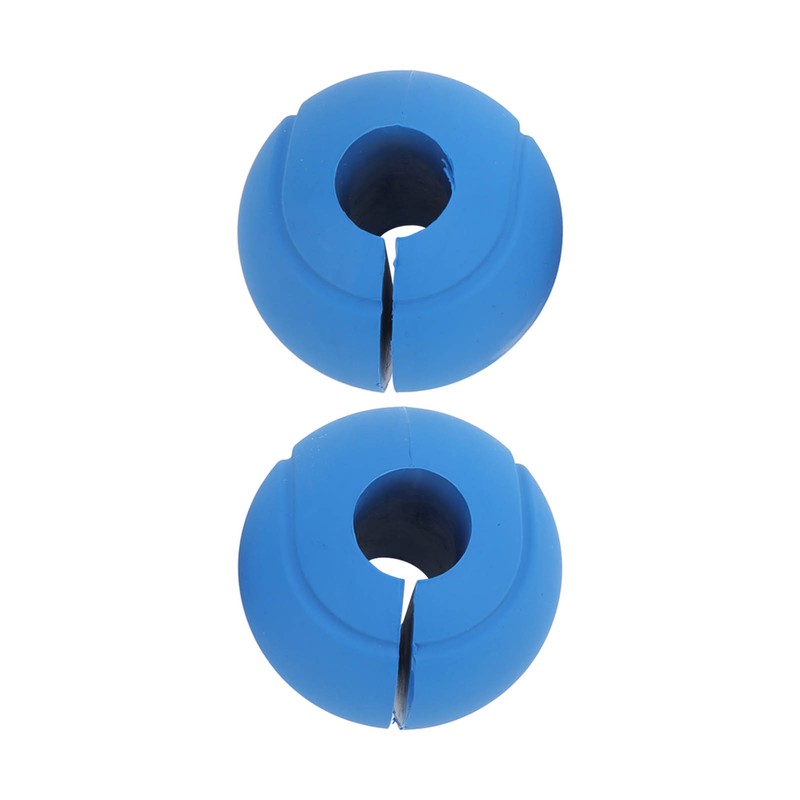 1 Pair of Barbell Dumbbell Curved Bar Grip Round Spherical