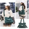 MaRowsm Women's Shoulder Bag, Crossbody Bag, Tote Bag, 2-Way, green