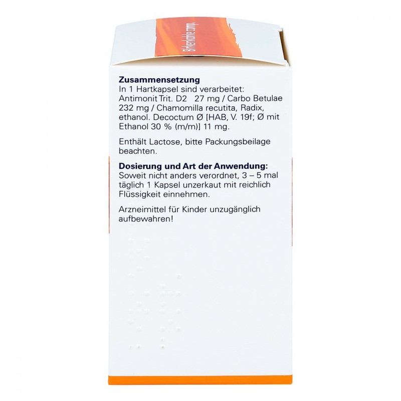 Birch Charcoal Comp.Hard Capsules Pack of 50