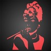 Audrey Hepburn Stencil, 16.5 x 21.5 cm, S
