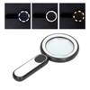 Handheld Magnifying Glass 20X Optical Magnifier with 21 LED Lights