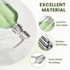 AmazerBath Soap Dispenser, 2 Pack Glass Soap Dispenser with Pump