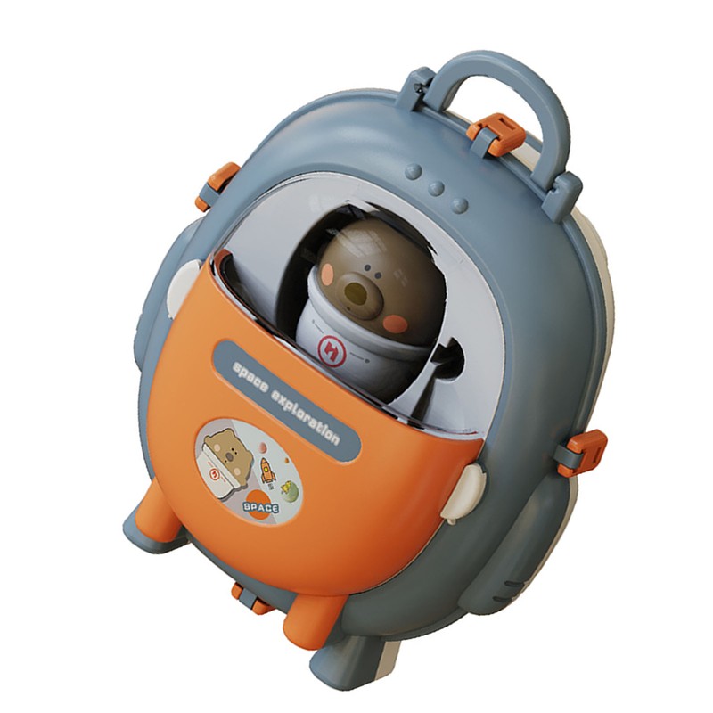 Stimulation Pretend Backpack Playset Multi Functional Portable Pretend Backpack Playing