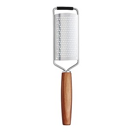triangle Cheese Grater Sense - Ultra-Sharp Stainless Steel for Easy Grating - Plum Wood Handle - Dishwasher Safe