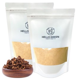 Hello Green Domestic Roasted Donggulle Powder 500gX2 (Pack) Total 1kg / 헬로우그린 국내산 볶은 둥굴레 가루 500gX2(팩) 총1kg