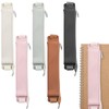 Gipoowaa 5 Pcs PU Leather Elastic Band Pencil Case, Adjustable