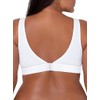 Fruit of the Loom Women's Full Coverage Wireless Cotton Bralette,