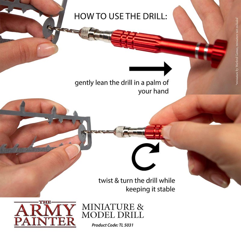The Army Painter Miniature and Model Drill, Pin Vise Mini