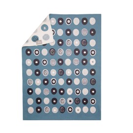 Skoy Kitchen Towel, 1-Pk 100% Recycled Polyester Towel for Dishes, Glassware, Cookware and Hands, Reversible Design, Absorbent Kitchen Towel, 18" x 24", Gray