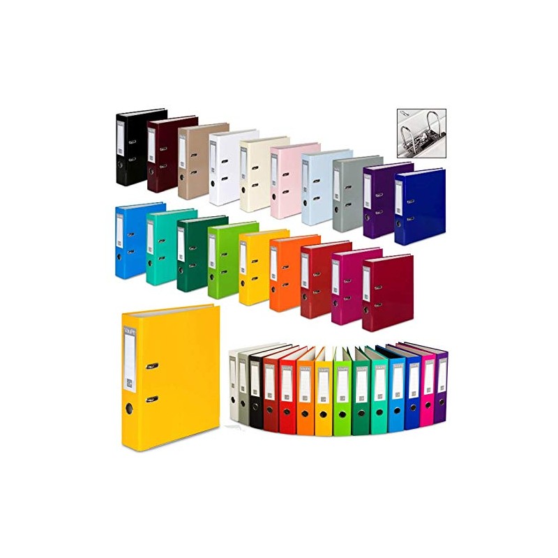 OFFICE CENTRE 1 Cocoa A4 Large 75mm Lever Arch Files