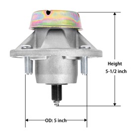 Parts Camp Replacement Spindle AM144377 for John Deere AM124498 AM131680 AM135349 Mower Spindle