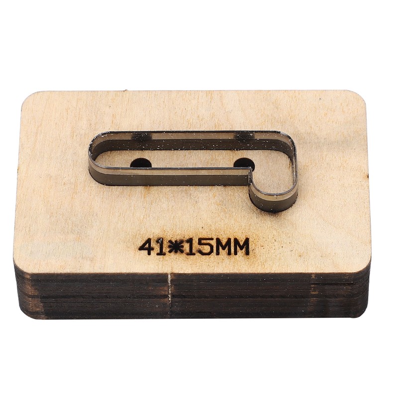 Leather Punching Cutting Die Number 1 Shape High Hardness Alloy