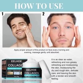 Crema Colágeno Para Hombre Crema Antiedad Hombres Skincare                                                                                            