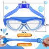 SIMAKARA Swimming Goggles Kids 6-14, Boys and Girls Swimming Goggles
