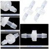 PAGOW 1/4 Inch Check Valve, 4 Packs 6mm One-Way Barb