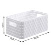 Rotho Country Rattan Effect Storage Box, 6 Litres, Plastic (Polypropylene),