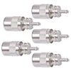 TUOLNK PL-259 Crimp Connector UHF Plug Adapter for RG58 RG400