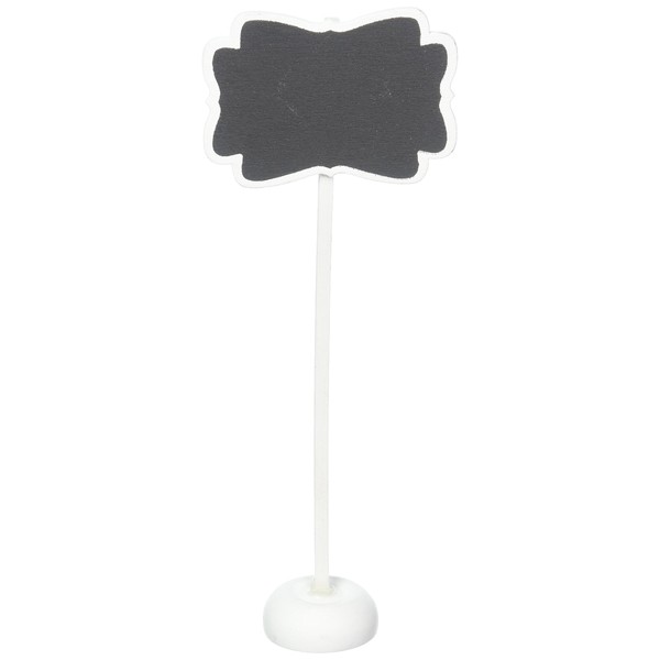 Decorative Chalkboard with Stand Small White