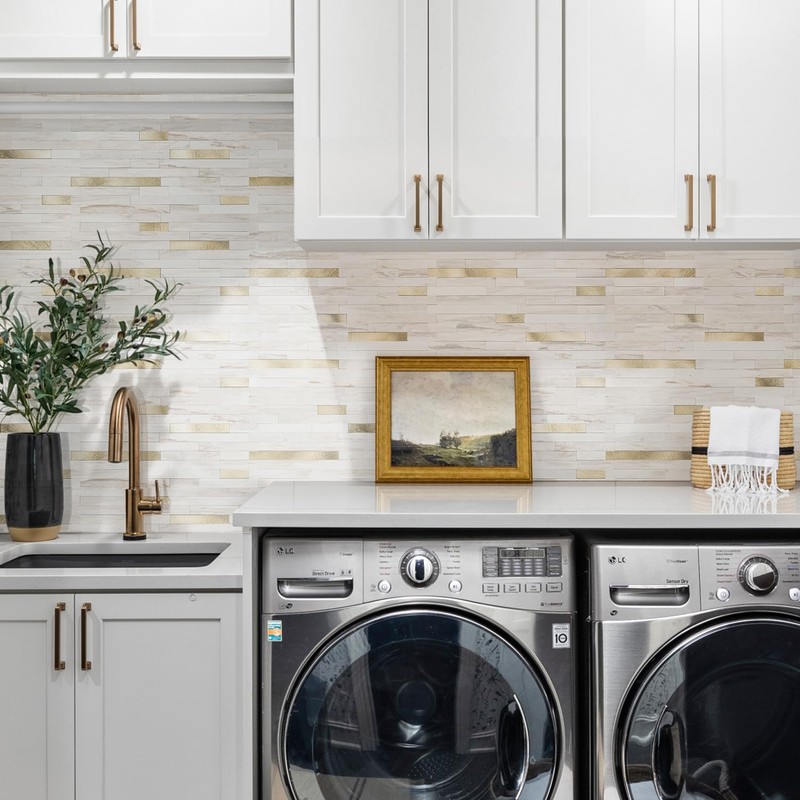 STICKGOO 2 Sheets Peel and Stick Backsplash Tile, Stick on