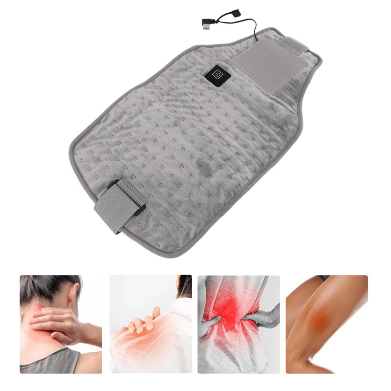 USB Powered Heated Waist Wrap Adjustable Temperature Fast Heating USB