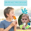 Miaowoof Silicone Popsicles Molds for Toddlers, 6-Cavity Non-BPA Premium Silicone