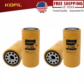 KOFIL 2X Oil Filter 1R1808 for Caterpillar CAT 3412 3412C 3412E 3456 3512C C11 C13 C15