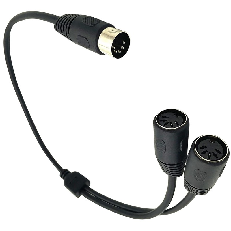tunghey MIDI Sync Breakout Cable, DIN 5-Pin Plug 1 Male