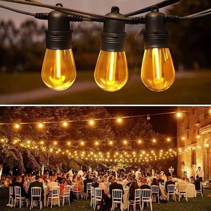 generic Cb Luces De Cuerda Luces De Patio Colgantes Bombillas