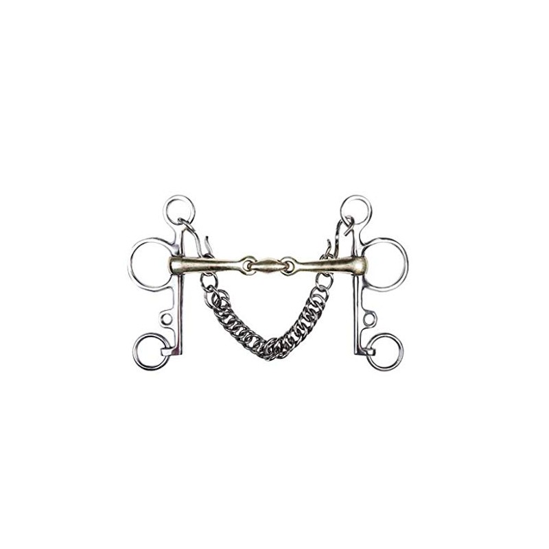 HKM Sports Equipment Pelham Argentan, 16 mm, Base 7 cm,