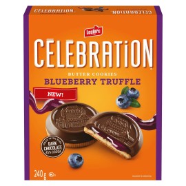 Celebration Leclerc Celebration Blueberry Truffle Cookies, 240g/8.5 oz