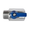 Fitvell 316 Stainless Steel Mini Ball Valve 1/2" NPT Female